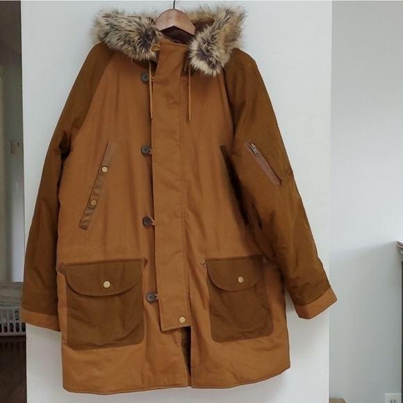 Frye Other - Frye Ranson mixed media parka